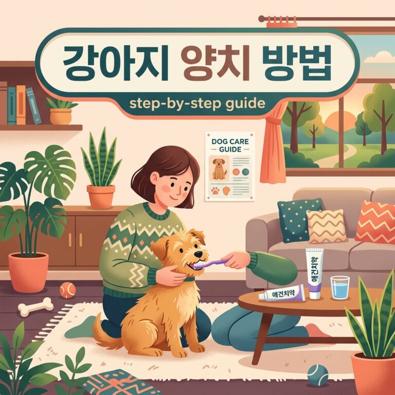 강아지 양치 방법 처음부터 차근차근 시작하기