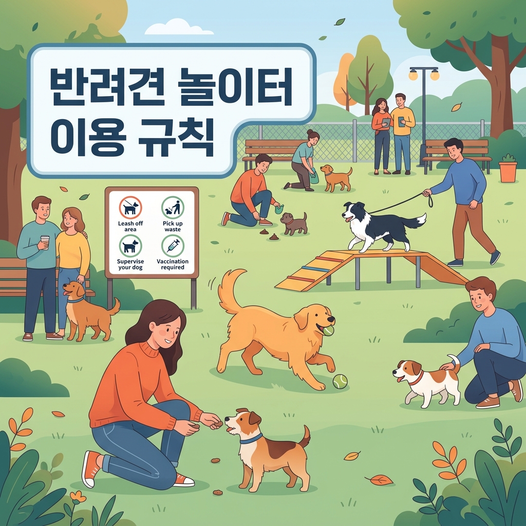 반려견 놀이터 이용 규칙
