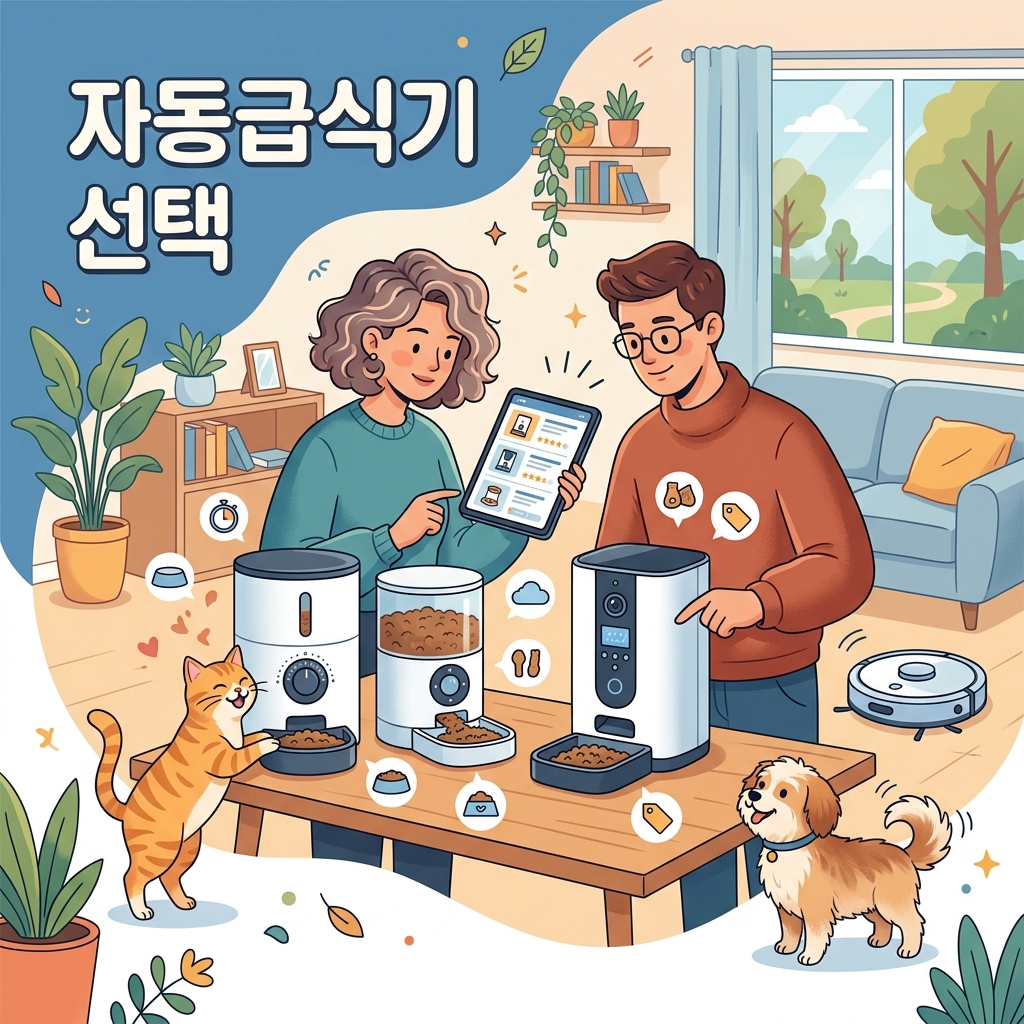 자동급식기 선택 전 확인할 조건 6가지