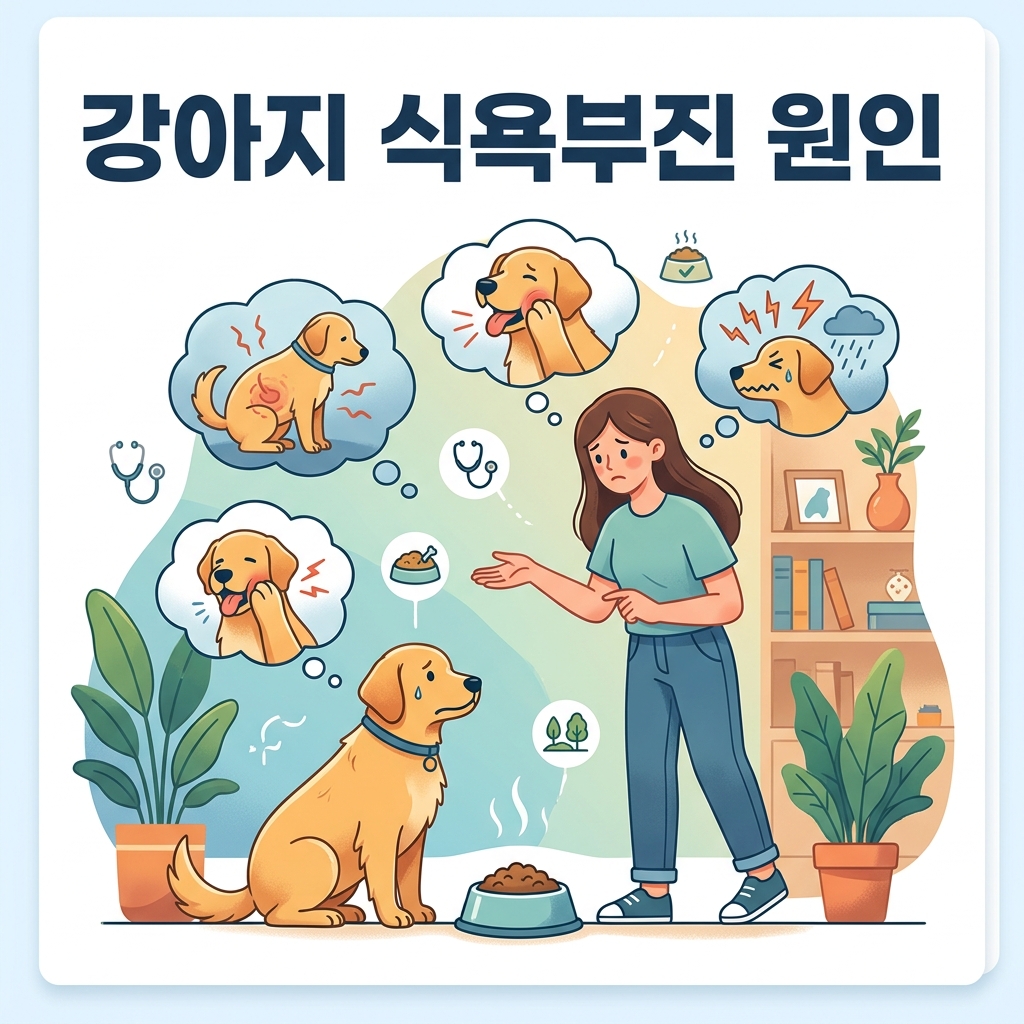강아지 식욕부진 원인