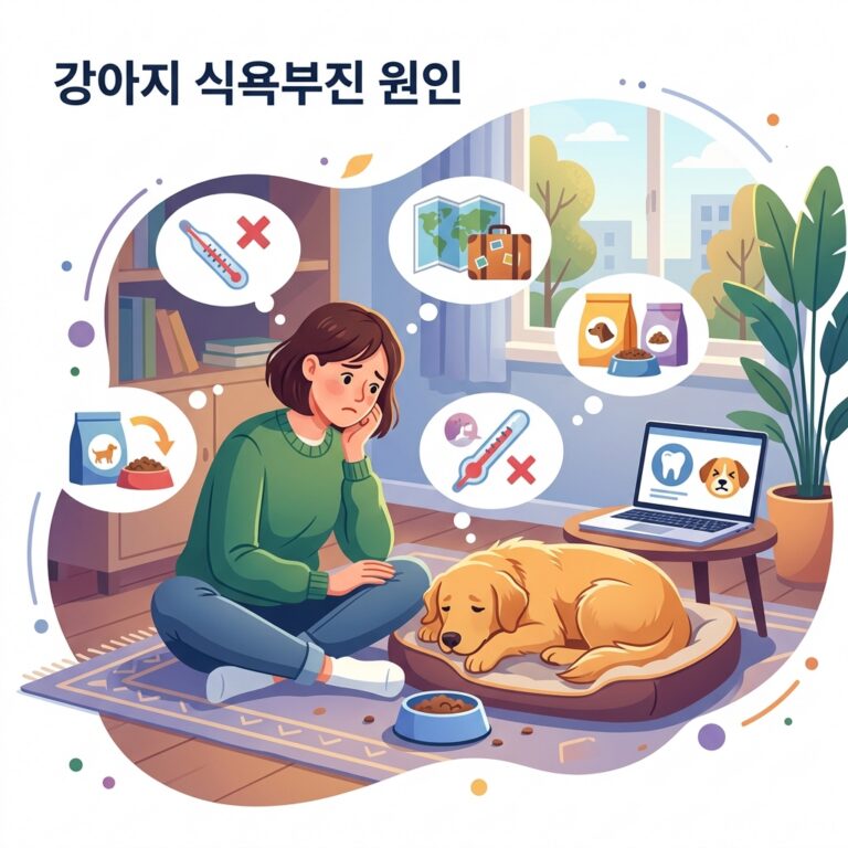 강아지 식욕부진 원인