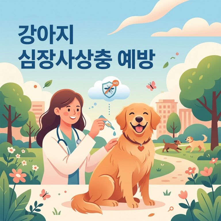 강아지 심장사상충 예방