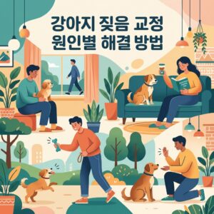 강아지 짖음 교정 원인별 해결 방법