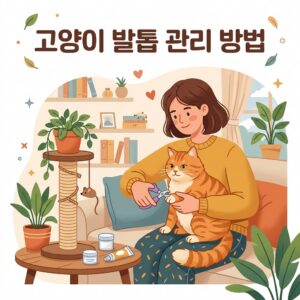 고양이 발톱 관리 방법과 스크래처 위치 정하기